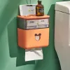 Wall-mounted toilet paper holder and tissue box for export Application Scenario